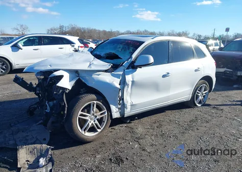 2017 Audi Q5 2.0T Premium from USA, damaged, VIN WA1L2AFP2HA015407
